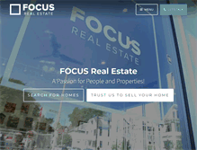 Tablet Screenshot of focusre.com